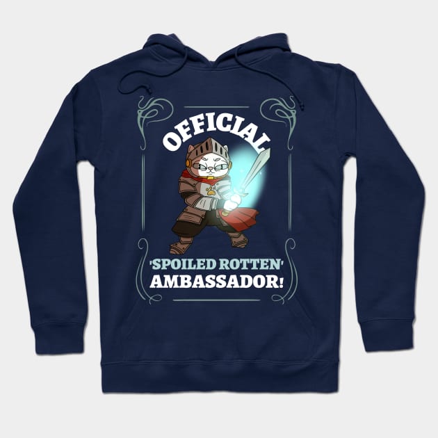 Youngest spoiled ambassadors Hoodie by Hermit-Appeal